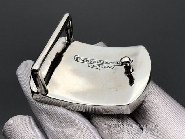 chrome hearts皮帶 克羅心男士腰帶 克羅心平面CH皮帶  gjc1593
